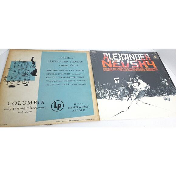Columbia ML 4247 Vinyl Record Alexander Nevsky Prokofiev Andy Warhol Cover Bonus - Picture 1 of 9